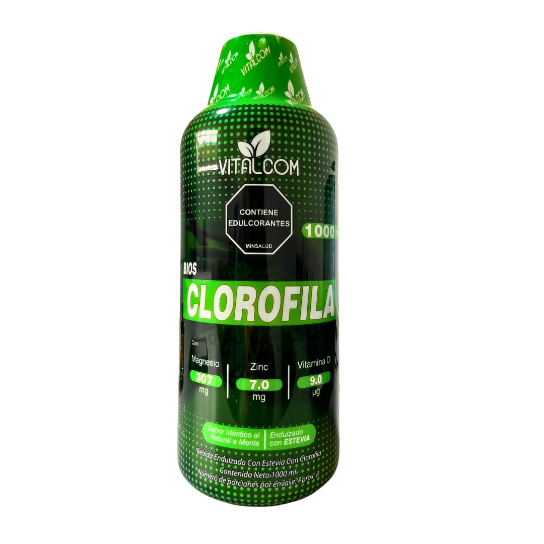CLORIFILA Vitalcom 1000 ml - Desintoxica y Revitaliza tu energía